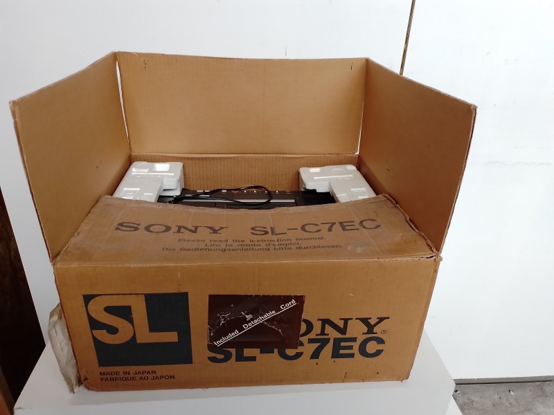 Betamax videospeler SONY SL-C7 EC